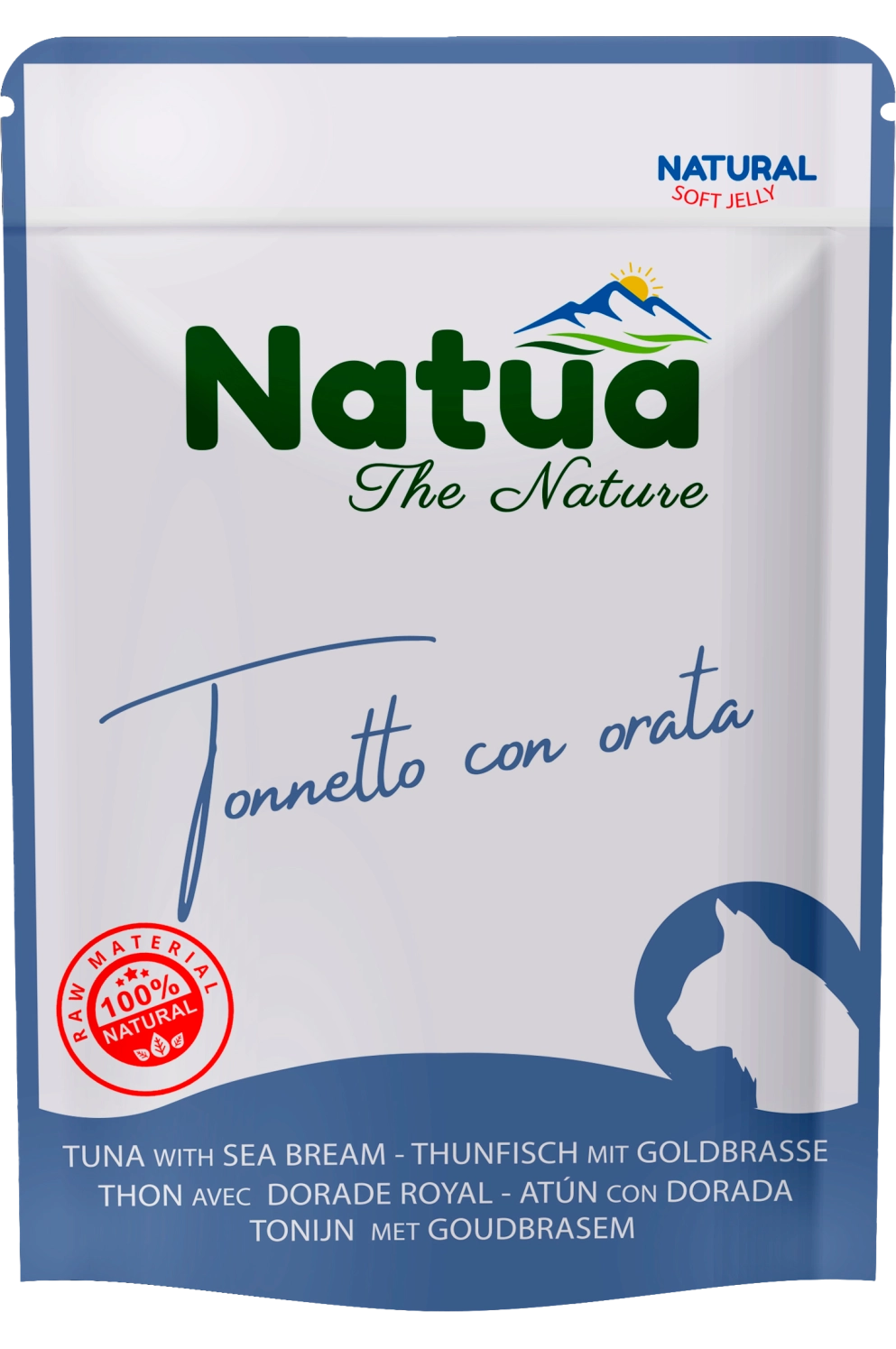 Natua Cat Natural Tonnetto Orata Jelly 70g Busta Natua Cat Natural Tonnetto Orata Jelly 70g Busta